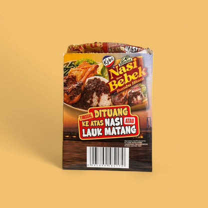 Vanka Kawat Kobe Bumbu Nasi Rasa Bebek Bumbu Hitam, Gewürzpaste mit dunklem Bananen- und Gewürzaroma, für asiatische Gerichte
