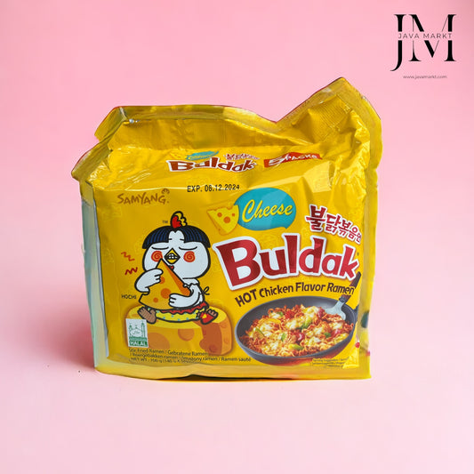 Samyang Instant Noodle Chicken Cheese -5 er Pack - Java Markt