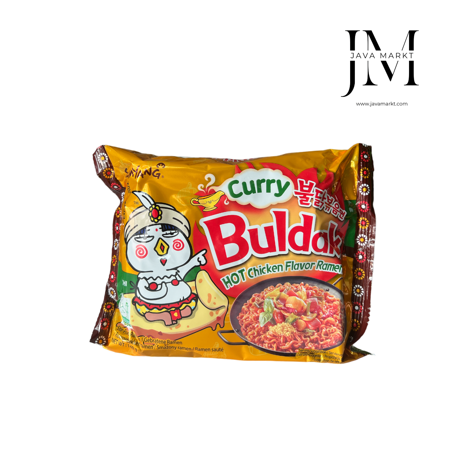 Samyang Instant Noodle Hot Chicken Curry - Java Markt
