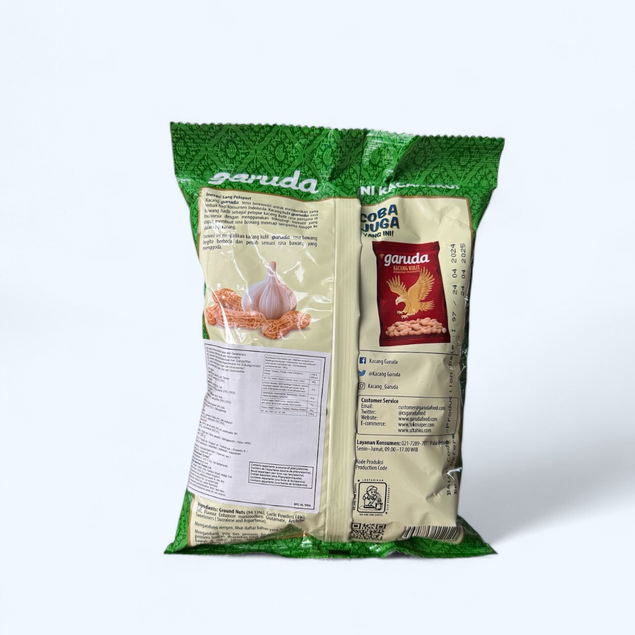 Garuda Kacang Kulit Panggang Rasa Bawang - Java Markt