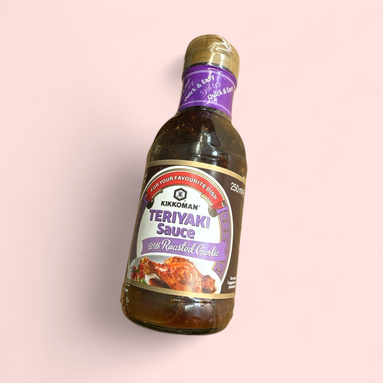 Kikkoman Teriyaki Sauce With Roasted Garlic - Java Markt
