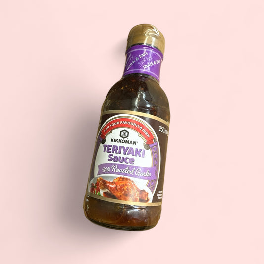Kikkoman Teriyaki Sauce With Roasted Garlic - Java Markt