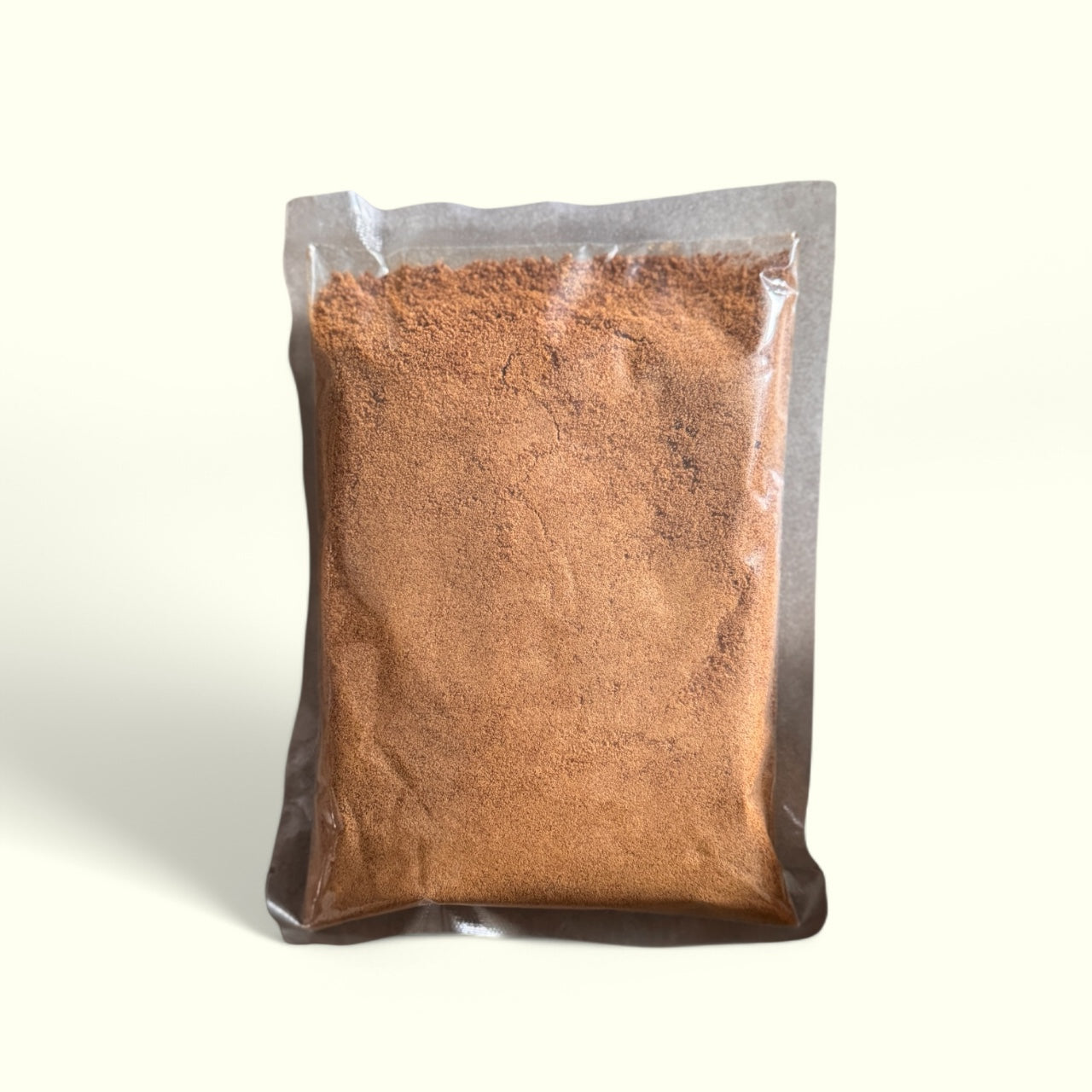 Nesia Gula Palem Bubuk, Koch- und Backzutat, fein gemahlene Palmzucker-Extrakt in einer Packung, Nahaufnahme