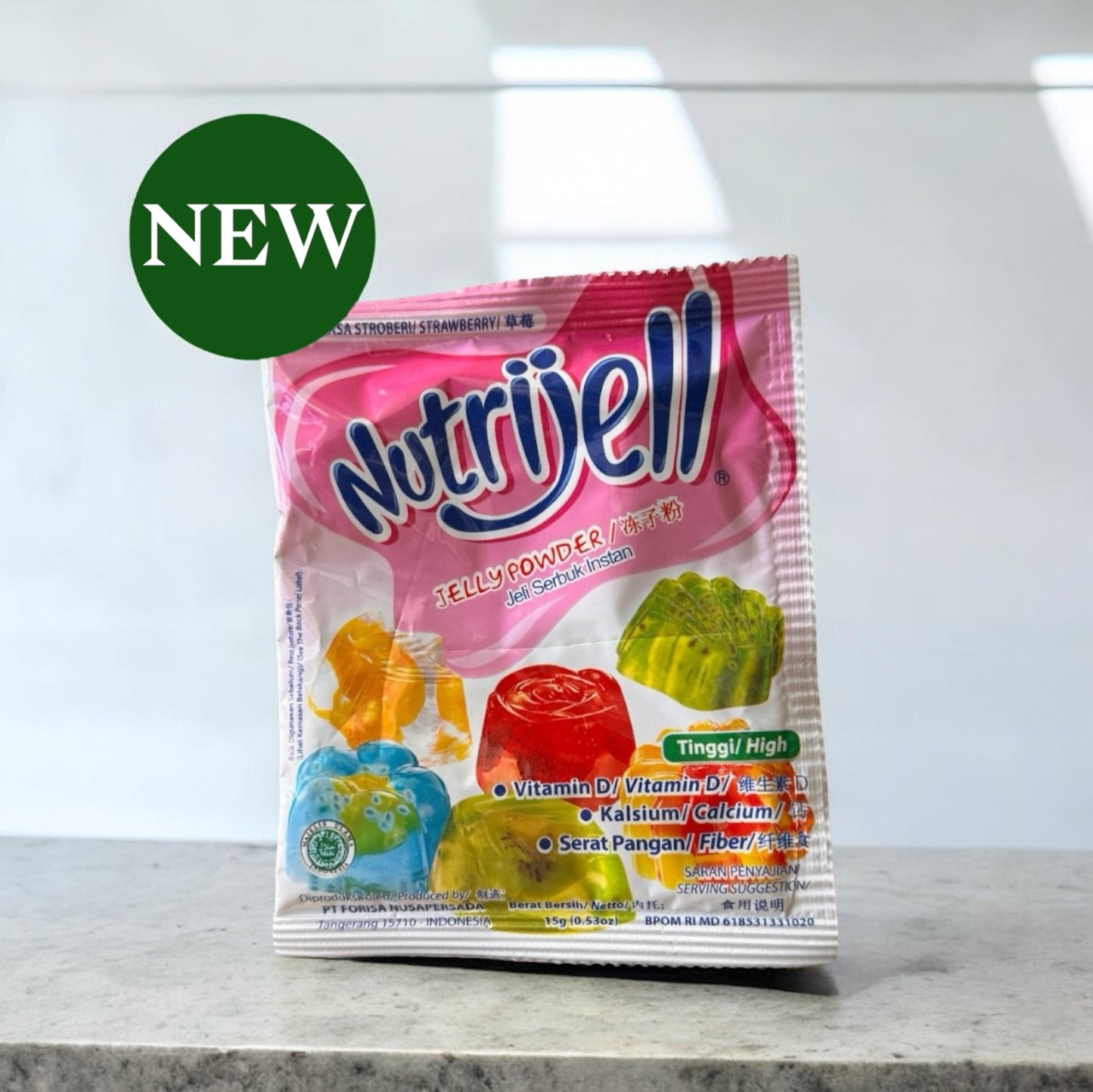 Nutrijell Jelly Powder Rasa Stroberi - Java Markt