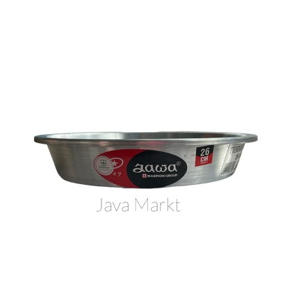 Jawa Cendol Sieb aus Edelstahl, 26 cm Durchmesser, Backform von Nesia Food, mit feinen Löchern für Cendol-Zubereitung