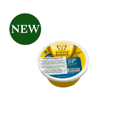 Nesia Food SP Pengemulsi für Kochen und Backen, visuelle Darstellung der Koch- und Backzutaten von Koepoe Koepoe