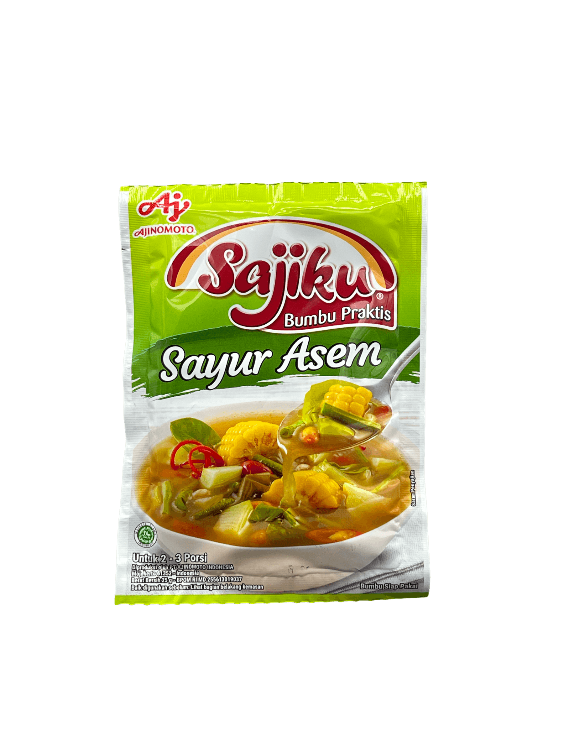 Nesia Food Sajiku Sayur Asam Kräuter und Gewürze, aromatische Gewürzmischung für asiatische Suppen und Eintöpfe