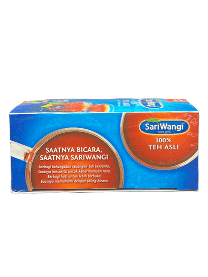 Sari Wangi Teh Asli von Nesia, aromatischer Tee in Verpackung, typische asiatische Teemischung, ideal für Aufgüsse