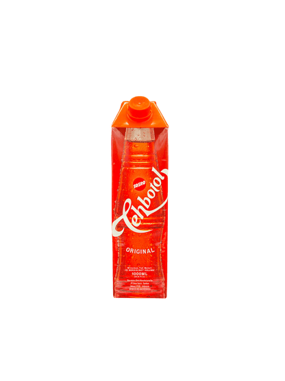 Vanka Kawat Teh Botol Sosro 1L Flasche, traditioneller indonesischer Tee in transparentem Plastikflasche