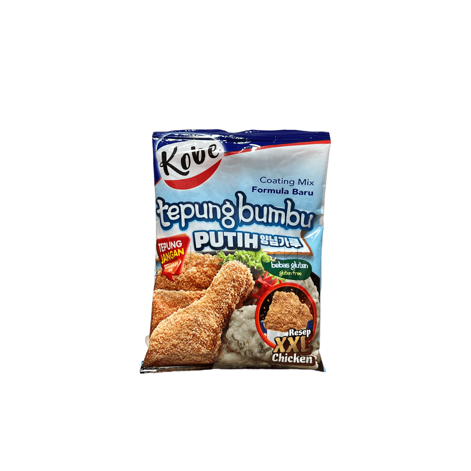Weiße Mehlmischung Kobe Tepung Bumbu Putih von Oriental Merchant, Verpackung mit Mehl und Gewürzen, ideal zum Kochen und Backen