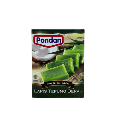 Vanka Kawat Pondan Lapis Tepung Beras Mehlmischung, fein gemahlene Reismehlmischung für asiatische Gerichte