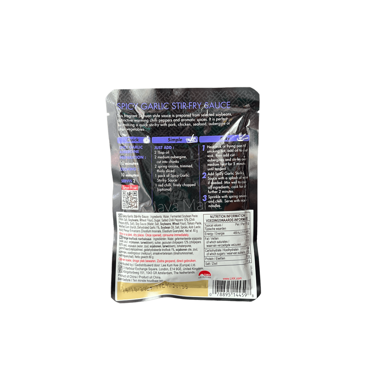 Spicy Garlic Sitr Fry Sauce - Lee Kum Kee - Java Markt