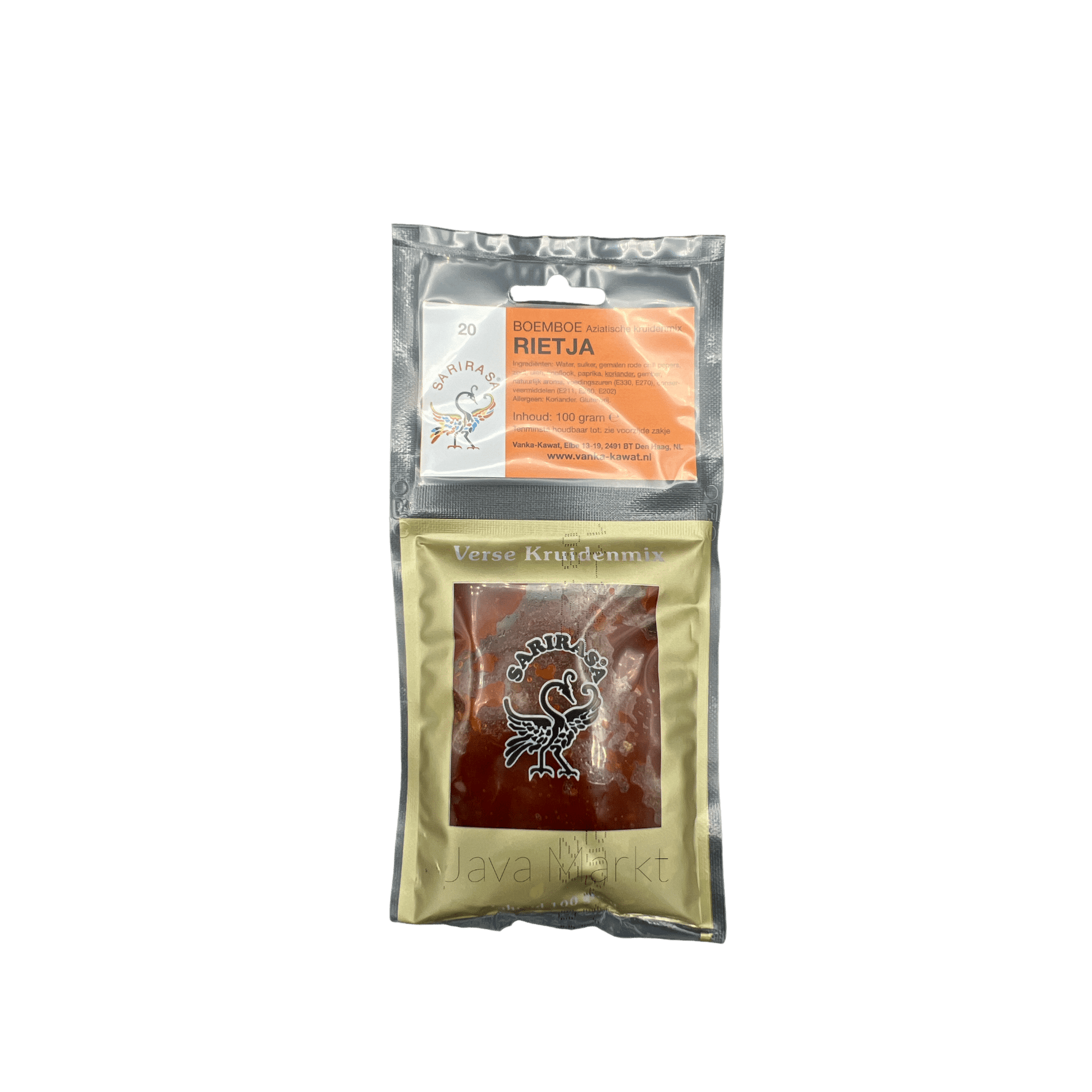 Vanka Kawat Gewürzpaste Sari Rasa Bumbu Rica Rica, cremige indonesische Gewürzpaste für authentischen Geschmack
