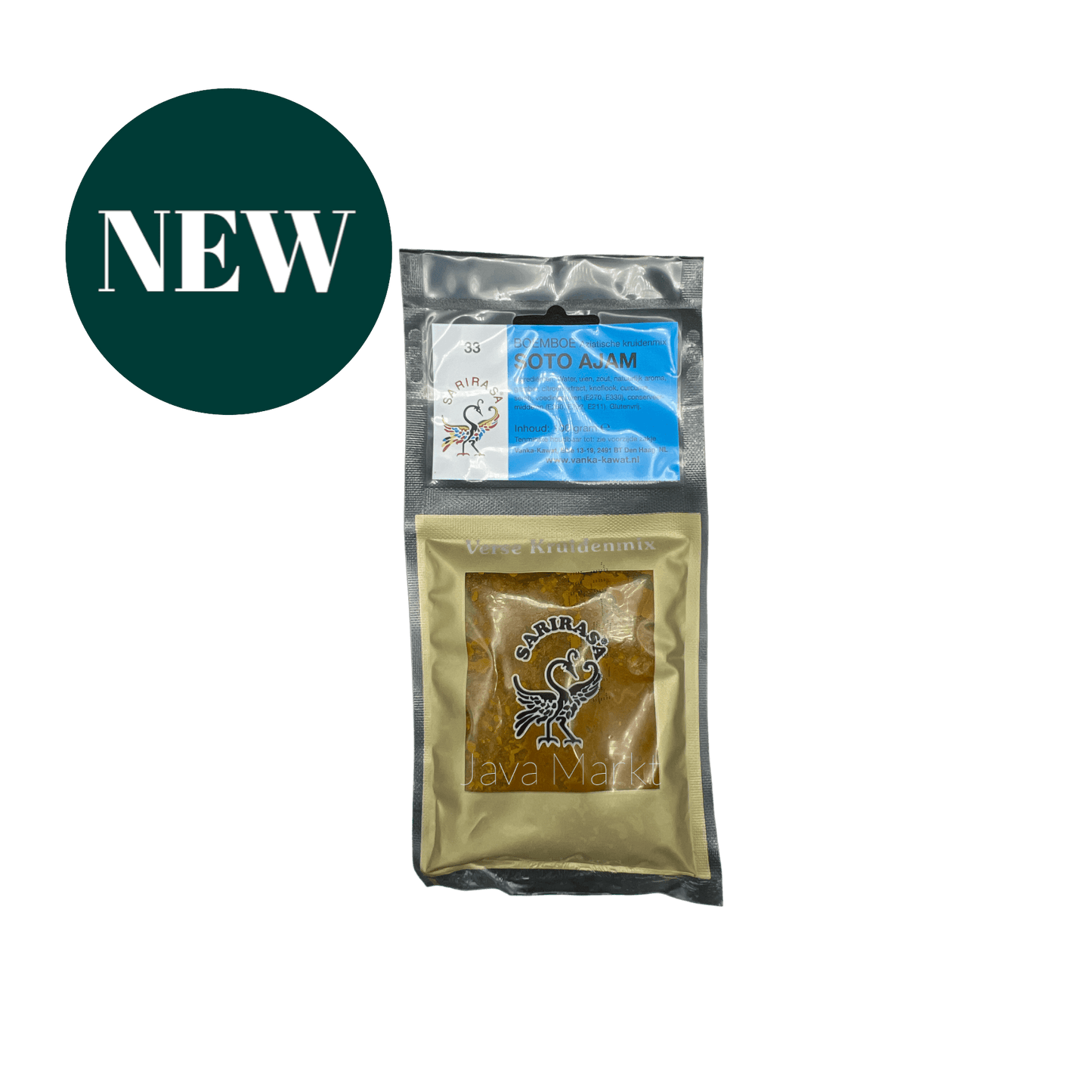 Vanka Kawat Sari Rasa Bumbu Soto Ayam Gewürzpaste in Verpackung, aromatischer Hühnersuppen-Gewürz für authentischen Geschmack